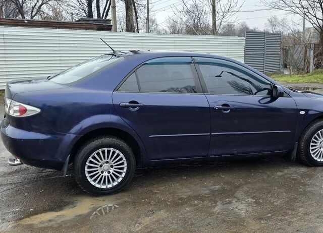 Синий Мазда 6, объемом двигателя 1.8 л и пробегом 189 тыс. км за 3000 $, фото 3 на Automoto.ua