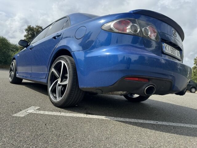 Синий Мазда 6, объемом двигателя 2 л и пробегом 321 тыс. км за 5230 $, фото 3 на Automoto.ua