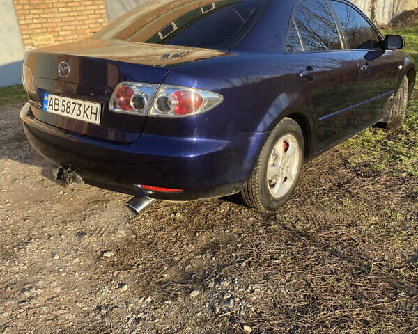 Синий Мазда 6, объемом двигателя 1.8 л и пробегом 321 тыс. км за 3950 $, фото 7 на Automoto.ua