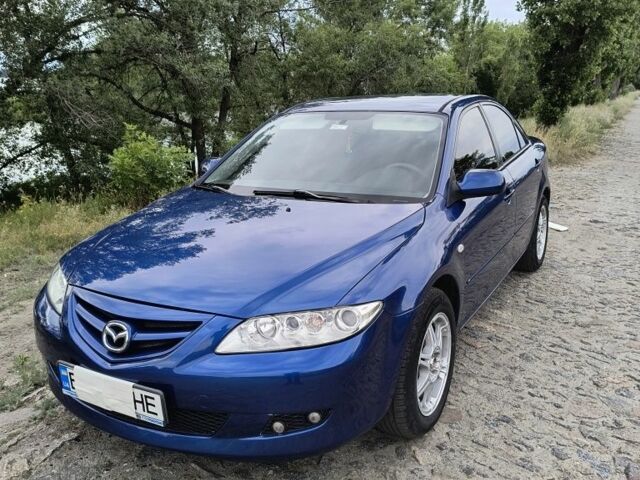 Синий Мазда 6, объемом двигателя 2 л и пробегом 170 тыс. км за 5000 $, фото 1 на Automoto.ua