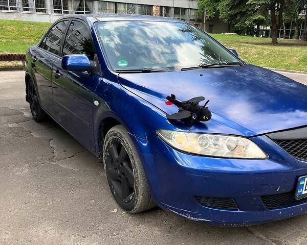 Синий Мазда 6, объемом двигателя 2 л и пробегом 250 тыс. км за 3999 $, фото 5 на Automoto.ua