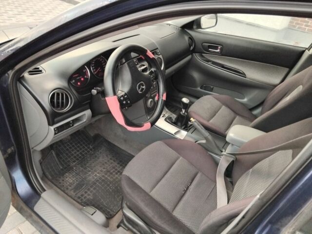 Синий Мазда 6, объемом двигателя 2 л и пробегом 340 тыс. км за 1850 $, фото 8 на Automoto.ua