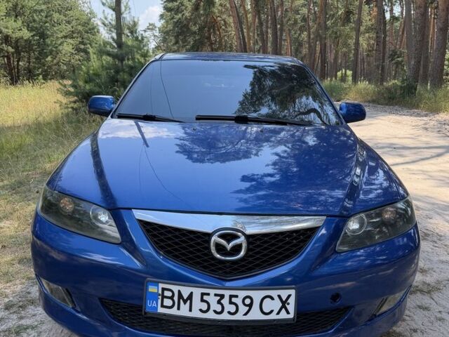 Синій Мазда 6, об'ємом двигуна 2 л та пробігом 245 тис. км за 3350 $, фото 1 на Automoto.ua