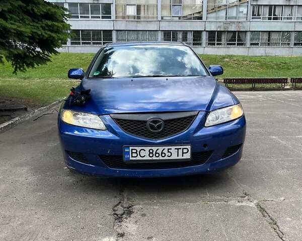 Синий Мазда 6, объемом двигателя 2 л и пробегом 250 тыс. км за 3999 $, фото 1 на Automoto.ua