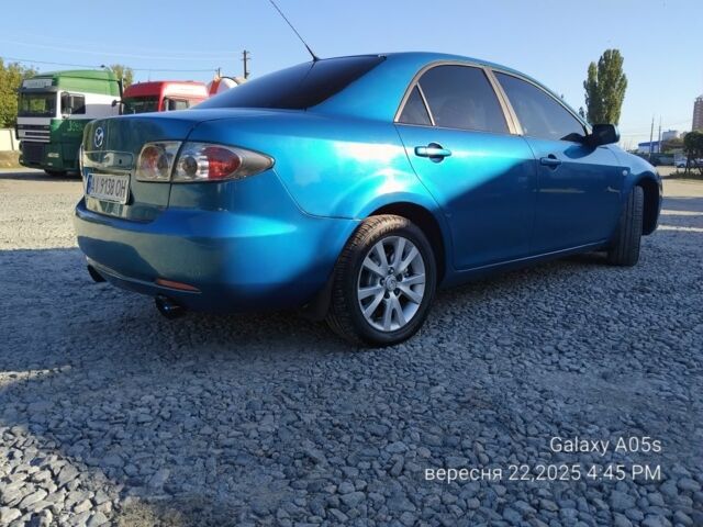 Синий Мазда 6, объемом двигателя 2 л и пробегом 385 тыс. км за 4500 $, фото 5 на Automoto.ua