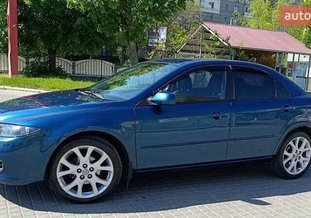 Синий Мазда 6, объемом двигателя 1.8 л и пробегом 170 тыс. км за 5150 $, фото 6 на Automoto.ua