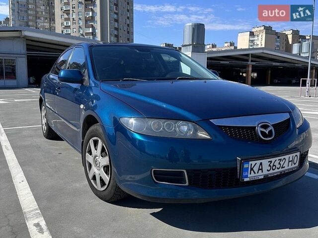 Синий Мазда 6, объемом двигателя 1.8 л и пробегом 195 тыс. км за 4800 $, фото 2 на Automoto.ua