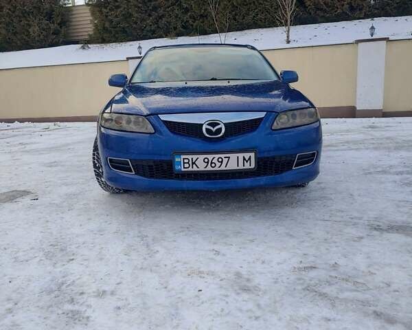 Синий Мазда 6, объемом двигателя 1.8 л и пробегом 268 тыс. км за 4324 $, фото 2 на Automoto.ua