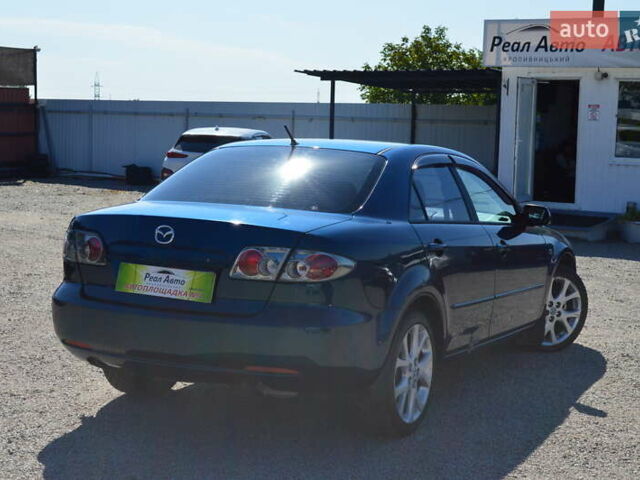 Синий Мазда 6, объемом двигателя 1.8 л и пробегом 170 тыс. км за 5300 $, фото 2 на Automoto.ua