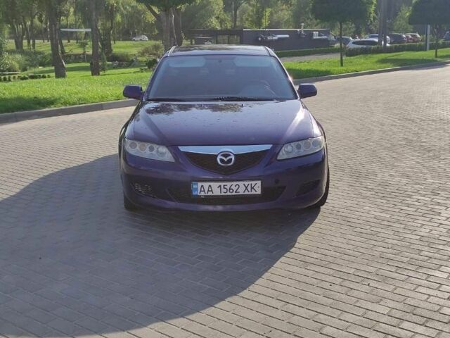 Синий Мазда 6, объемом двигателя 2 л и пробегом 220 тыс. км за 3200 $, фото 2 на Automoto.ua