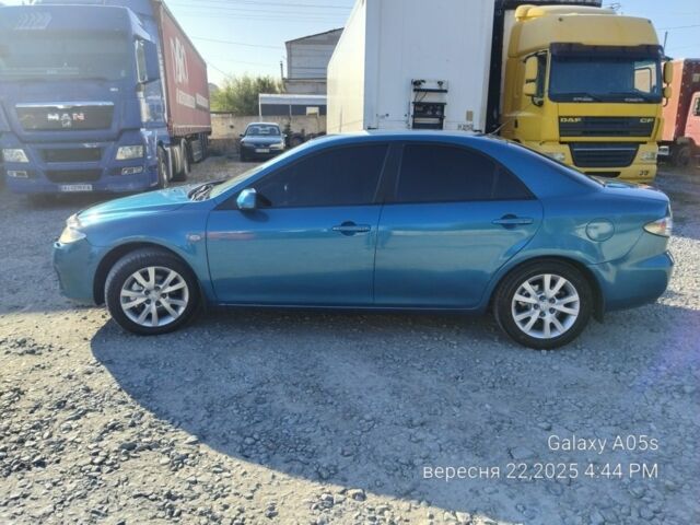 Синий Мазда 6, объемом двигателя 2 л и пробегом 385 тыс. км за 4500 $, фото 3 на Automoto.ua