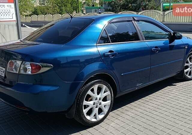 Синий Мазда 6, объемом двигателя 1.8 л и пробегом 170 тыс. км за 5150 $, фото 11 на Automoto.ua