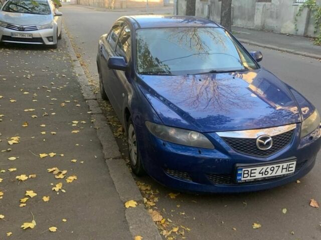 Синий Мазда 6, объемом двигателя 2 л и пробегом 300 тыс. км за 3500 $, фото 3 на Automoto.ua
