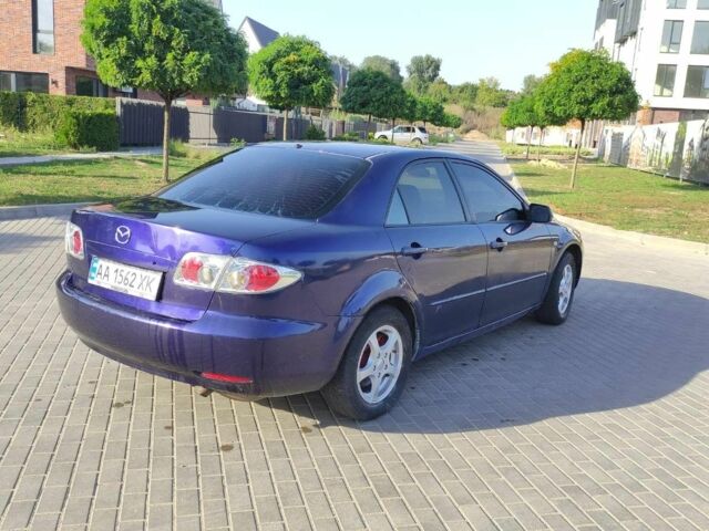 Синий Мазда 6, объемом двигателя 2 л и пробегом 220 тыс. км за 3200 $, фото 4 на Automoto.ua