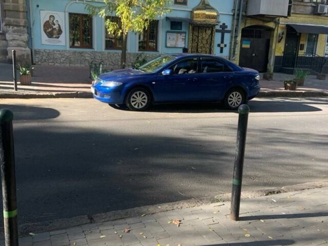 Синий Мазда 6, объемом двигателя 2 л и пробегом 300 тыс. км за 3500 $, фото 2 на Automoto.ua