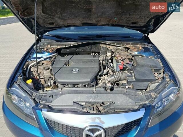 Синий Мазда 6, объемом двигателя 1.8 л и пробегом 170 тыс. км за 5500 $, фото 17 на Automoto.ua