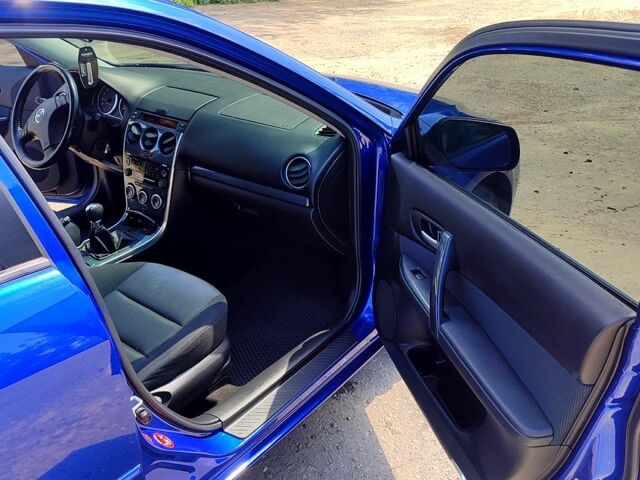 Синий Мазда 6, объемом двигателя 1.8 л и пробегом 178 тыс. км за 5200 $, фото 4 на Automoto.ua