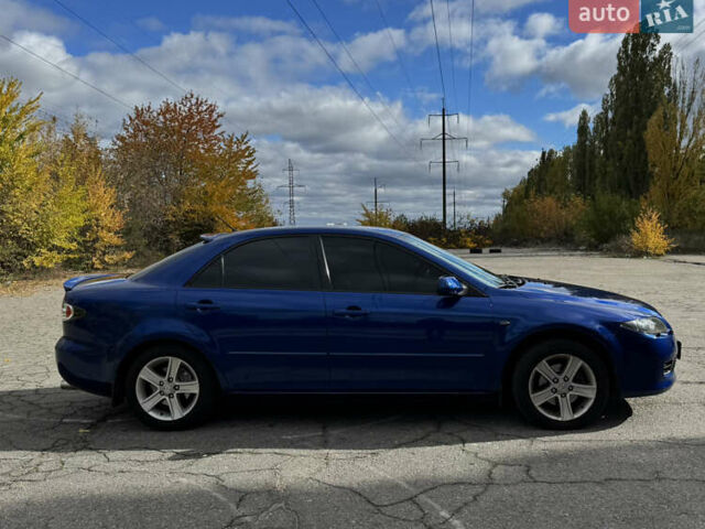 Синий Мазда 6, объемом двигателя 2 л и пробегом 184 тыс. км за 6299 $, фото 1 на Automoto.ua