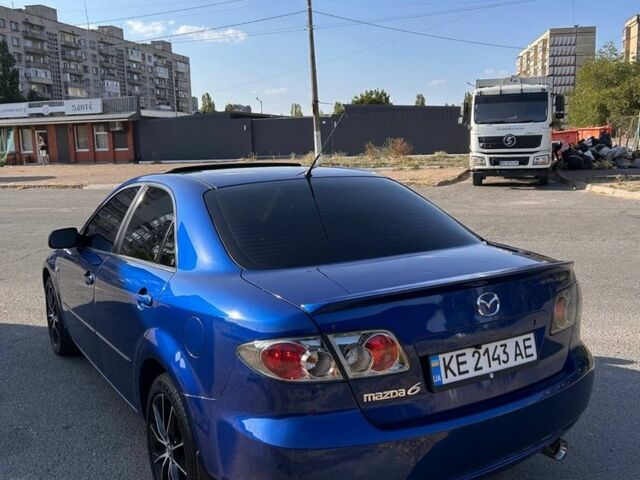 Синий Мазда 6, объемом двигателя 2 л и пробегом 300 тыс. км за 6800 $, фото 3 на Automoto.ua