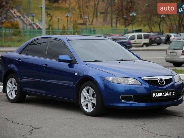 Синий Мазда 6, объемом двигателя 1.8 л и пробегом 182 тыс. км за 5800 $, фото 2 на Automoto.ua