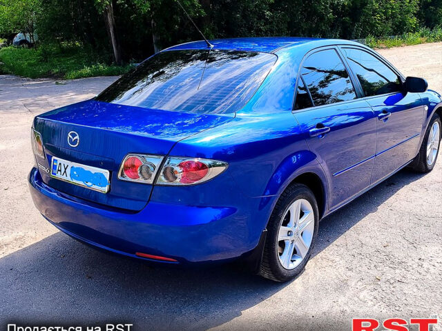Синій Мазда 6, об'ємом двигуна 1.8 л та пробігом 176 тис. км за 5300 $, фото 1 на Automoto.ua