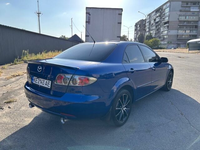 Синий Мазда 6, объемом двигателя 2 л и пробегом 300 тыс. км за 6800 $, фото 2 на Automoto.ua