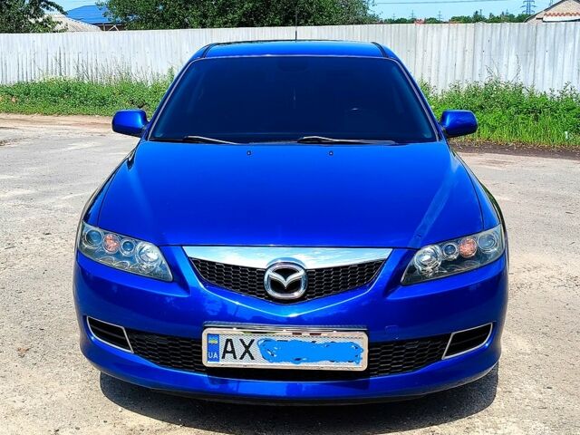 Синий Мазда 6, объемом двигателя 1.8 л и пробегом 178 тыс. км за 5200 $, фото 1 на Automoto.ua