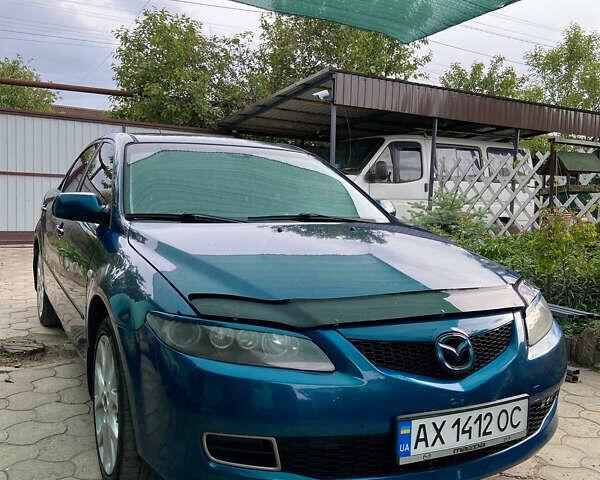 Синій Мазда 6, об'ємом двигуна 2 л та пробігом 272 тис. км за 5350 $, фото 1 на Automoto.ua