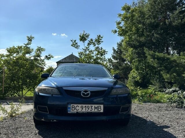 Синий Мазда 6, объемом двигателя 2 л и пробегом 188 тыс. км за 3900 $, фото 2 на Automoto.ua