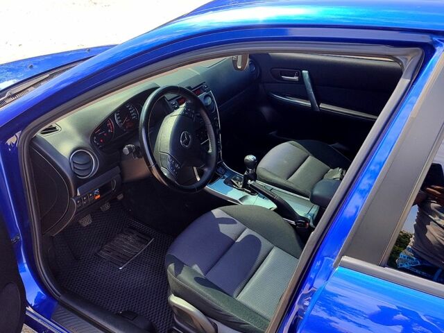 Синий Мазда 6, объемом двигателя 1.8 л и пробегом 178 тыс. км за 5200 $, фото 5 на Automoto.ua