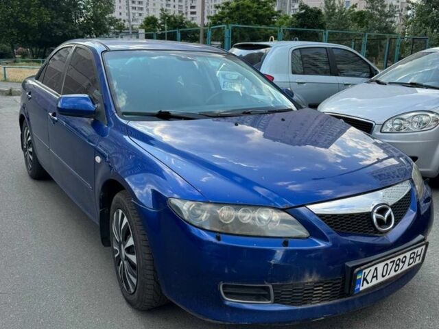 Синий Мазда 6, объемом двигателя 2 л и пробегом 303 тыс. км за 2800 $, фото 1 на Automoto.ua
