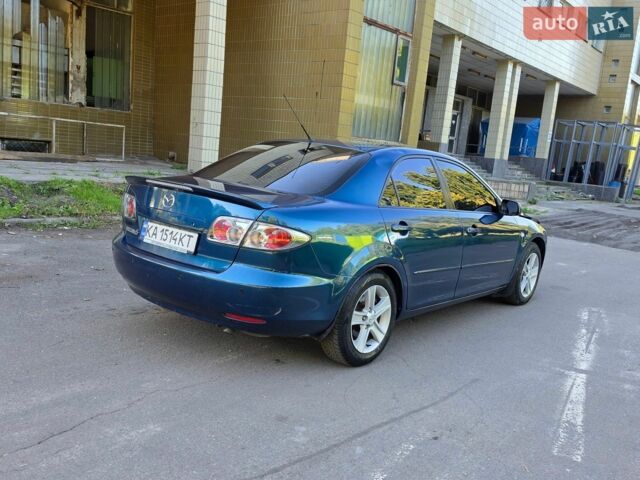 Синий Мазда 6, объемом двигателя 2 л и пробегом 200 тыс. км за 2400 $, фото 6 на Automoto.ua