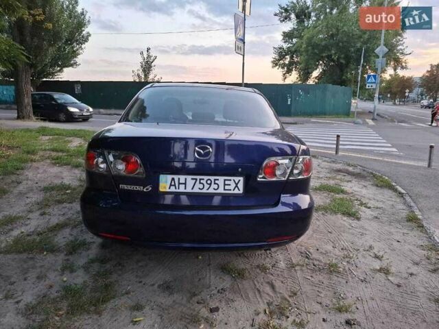Синий Мазда 6, объемом двигателя 2 л и пробегом 205 тыс. км за 4500 $, фото 2 на Automoto.ua