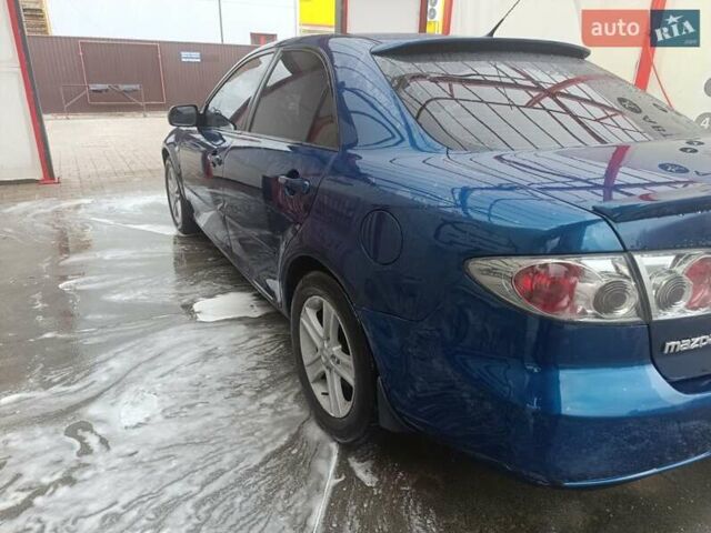 Синий Мазда 6, объемом двигателя 1.8 л и пробегом 398 тыс. км за 4300 $, фото 3 на Automoto.ua