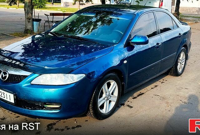 Мазда 6 2006 в Прилуках на Automoto.ua Синий Мазда 6, объемом двигателя 1.8 л и пробегом 0 тыс. км за 3350 $, фото 3 на Automoto.ua