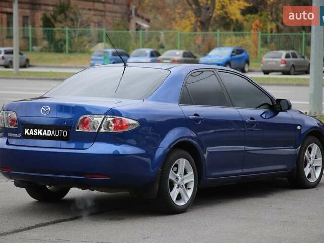 Синий Мазда 6, объемом двигателя 1.8 л и пробегом 182 тыс. км за 5800 $, фото 5 на Automoto.ua