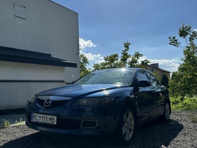 Синий Мазда 6, объемом двигателя 2 л и пробегом 188 тыс. км за 3900 $, фото 1 на Automoto.ua