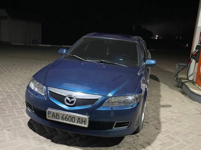 Синий Мазда 6, объемом двигателя 2 л и пробегом 28 тыс. км за 3500 $, фото 1 на Automoto.ua