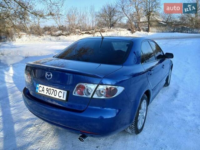 Синий Мазда 6, объемом двигателя 1.8 л и пробегом 360 тыс. км за 4800 $, фото 5 на Automoto.ua