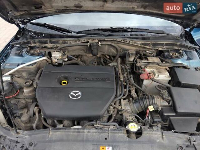 Синий Мазда 6, объемом двигателя 1.8 л и пробегом 315 тыс. км за 5350 $, фото 9 на Automoto.ua
