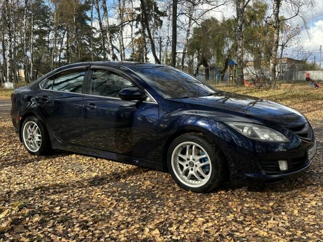 Синий Мазда 6, объемом двигателя 2 л и пробегом 52 тыс. км за 7000 $, фото 1 на Automoto.ua