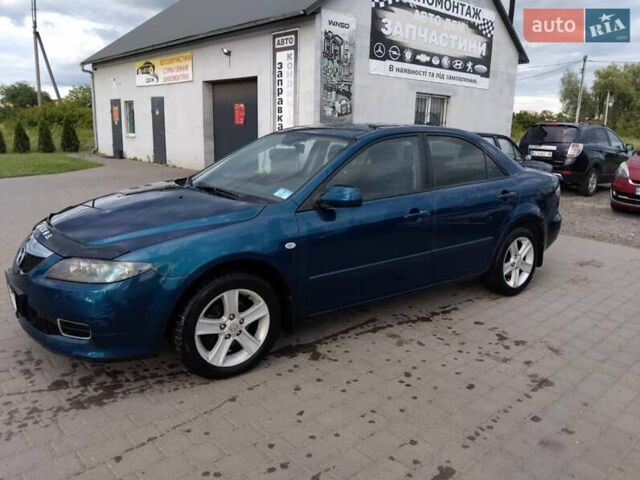 Синий Мазда 6, объемом двигателя 1.8 л и пробегом 315 тыс. км за 5350 $, фото 2 на Automoto.ua