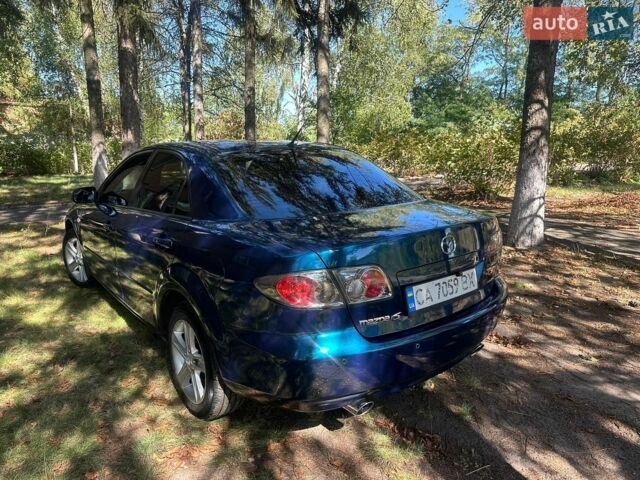 Синий Мазда 6, объемом двигателя 2 л и пробегом 202 тыс. км за 4200 $, фото 4 на Automoto.ua