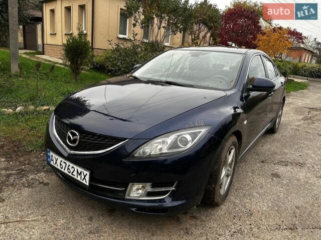 Синий Мазда 6, объемом двигателя 1.79 л и пробегом 236 тыс. км за 5850 $, фото 2 на Automoto.ua