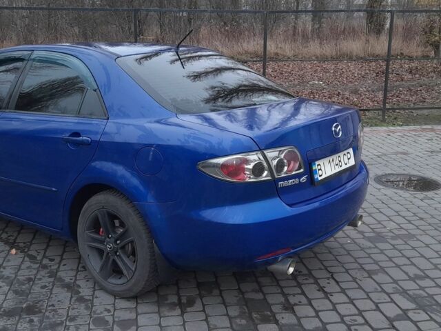 Синій Мазда 6, об'ємом двигуна 2 л та пробігом 270 тис. км за 4700 $, фото 1 на Automoto.ua