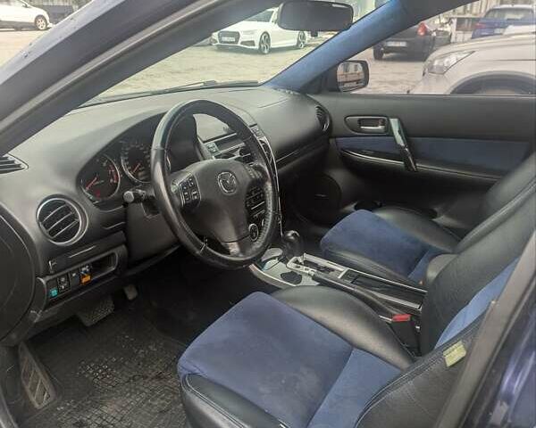 Синий Мазда 6, объемом двигателя 2 л и пробегом 182 тыс. км за 3500 $, фото 8 на Automoto.ua