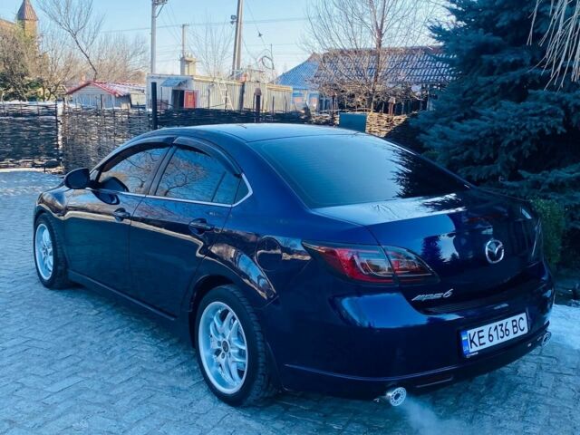 Синий Мазда 6, объемом двигателя 2 л и пробегом 200 тыс. км за 7500 $, фото 5 на Automoto.ua