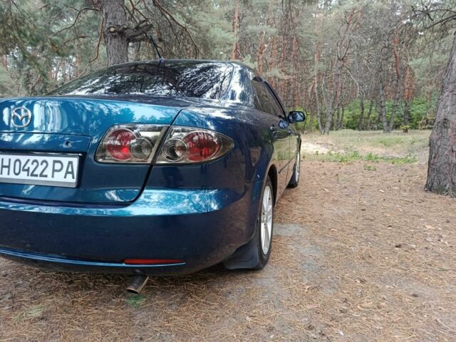 Синий Мазда 6, объемом двигателя 1.8 л и пробегом 230 тыс. км за 4800 $, фото 5 на Automoto.ua