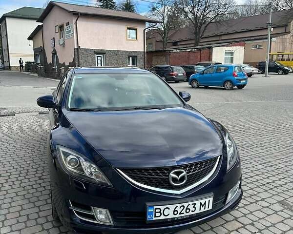 Синий Мазда 6, объемом двигателя 2 л и пробегом 211 тыс. км за 7700 $, фото 1 на Automoto.ua