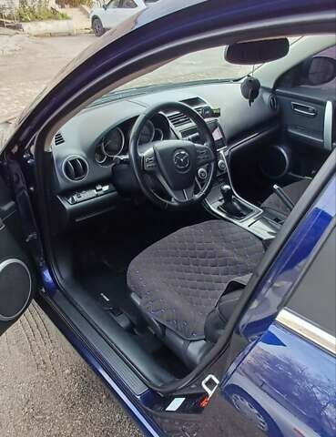 Синий Мазда 6, объемом двигателя 2 л и пробегом 370 тыс. км за 6300 $, фото 3 на Automoto.ua